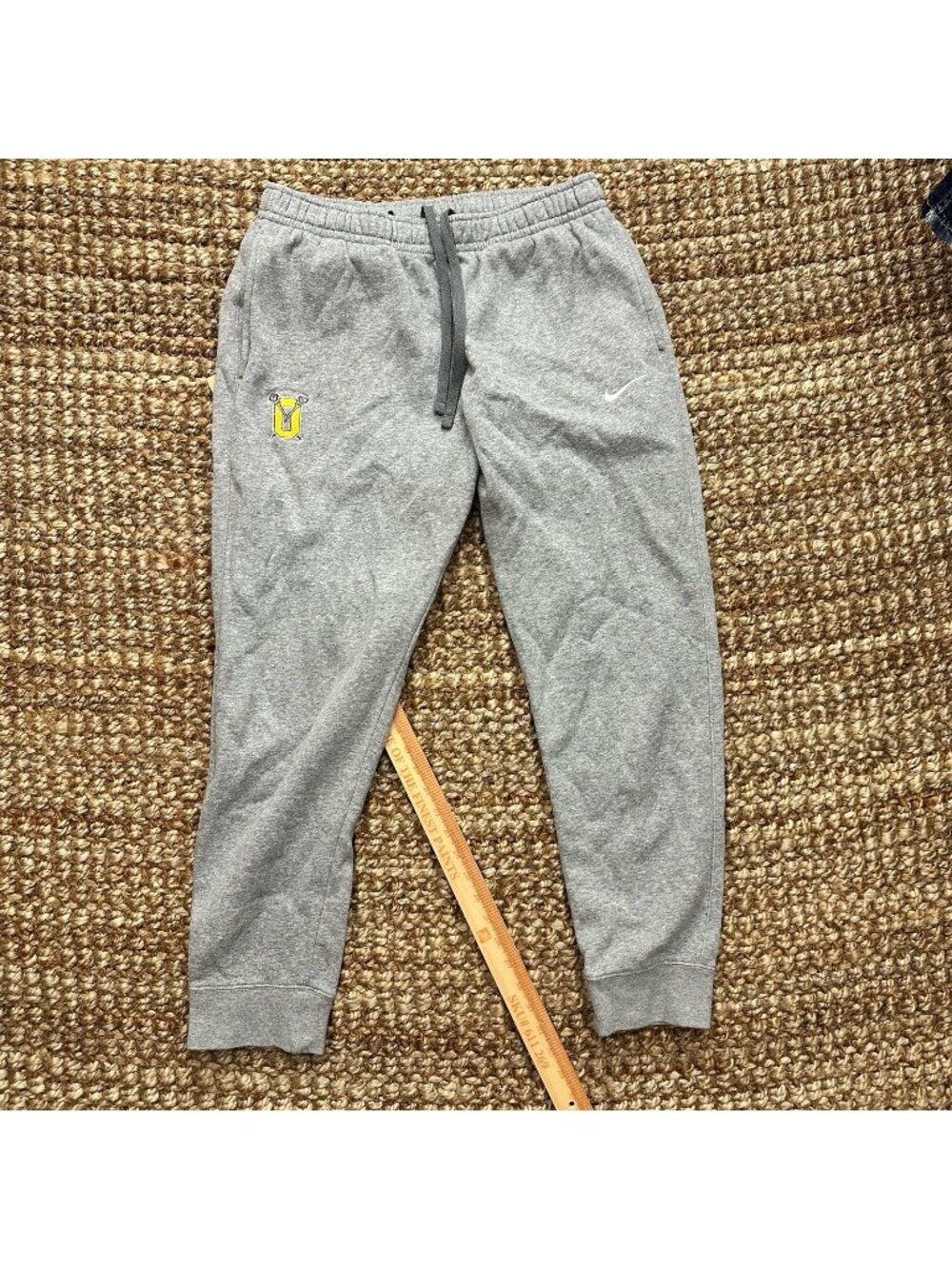 Nike Fleece Lined Sweat Pants Gray (Large) Mens Oakwood Lacrosse